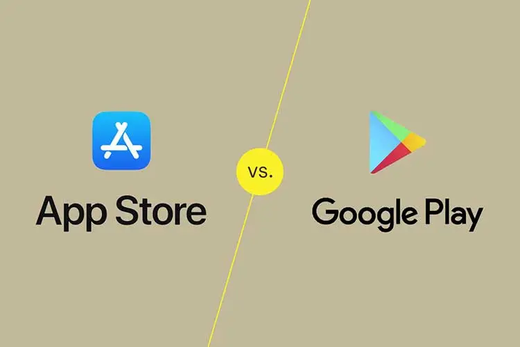 مقایسه انتشار اپلیکیشن در گوگل پلی استور و اپ استور | وب فهم