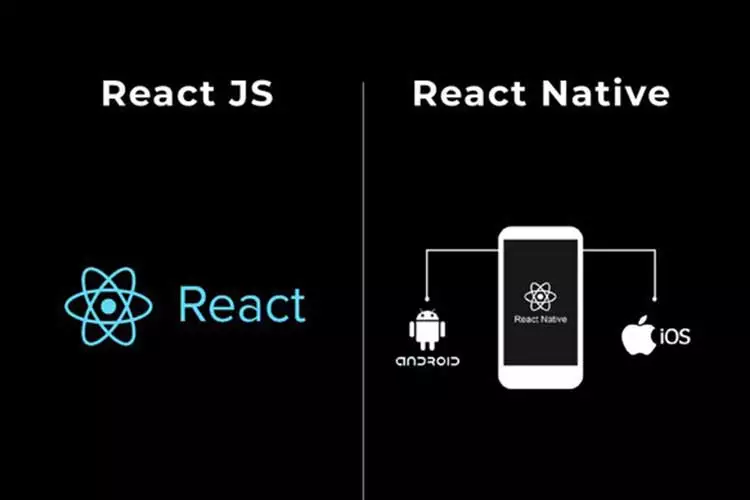 سؤالات متداول تفاوت react native و react js | وب فهم