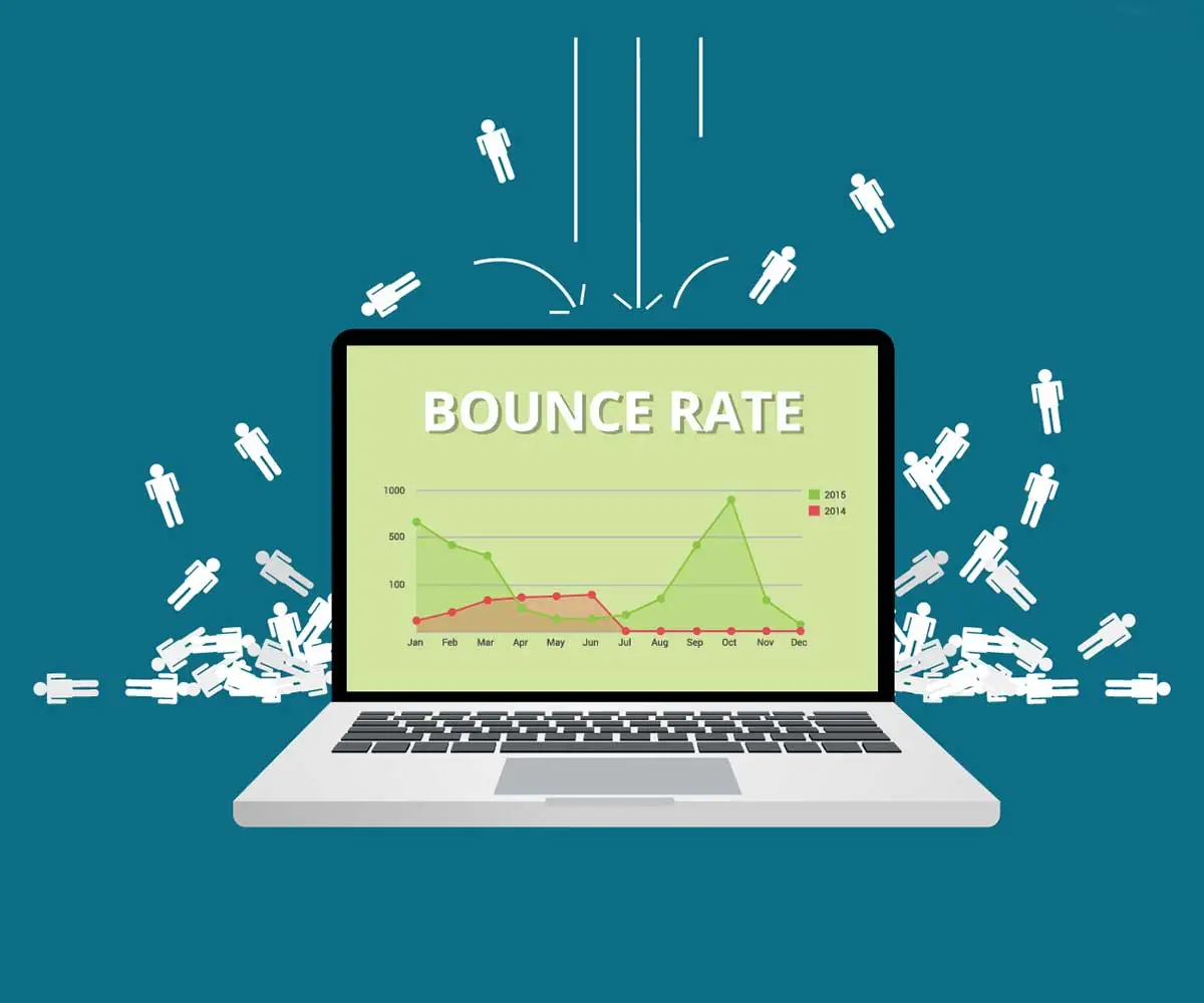 نرخ پرش (Bounce Rate) چیست؟ راهکارهای پایین آوردن بانس ریت | وب فهم